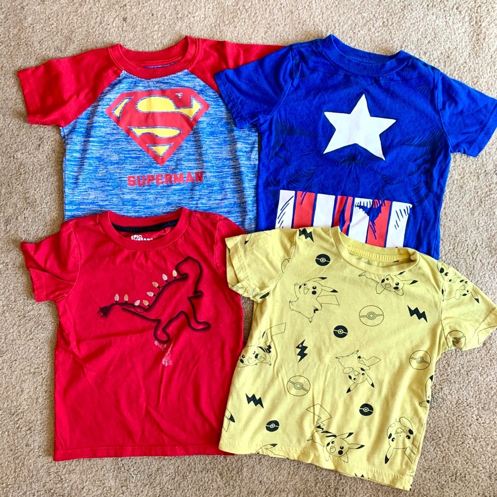 Cute boy top bundle 4T